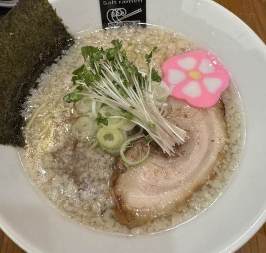 和歌山県岩出市の美味しい塩ラーメン